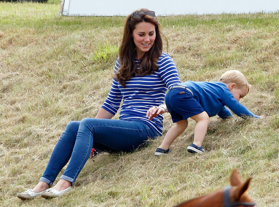 Attending a polo match