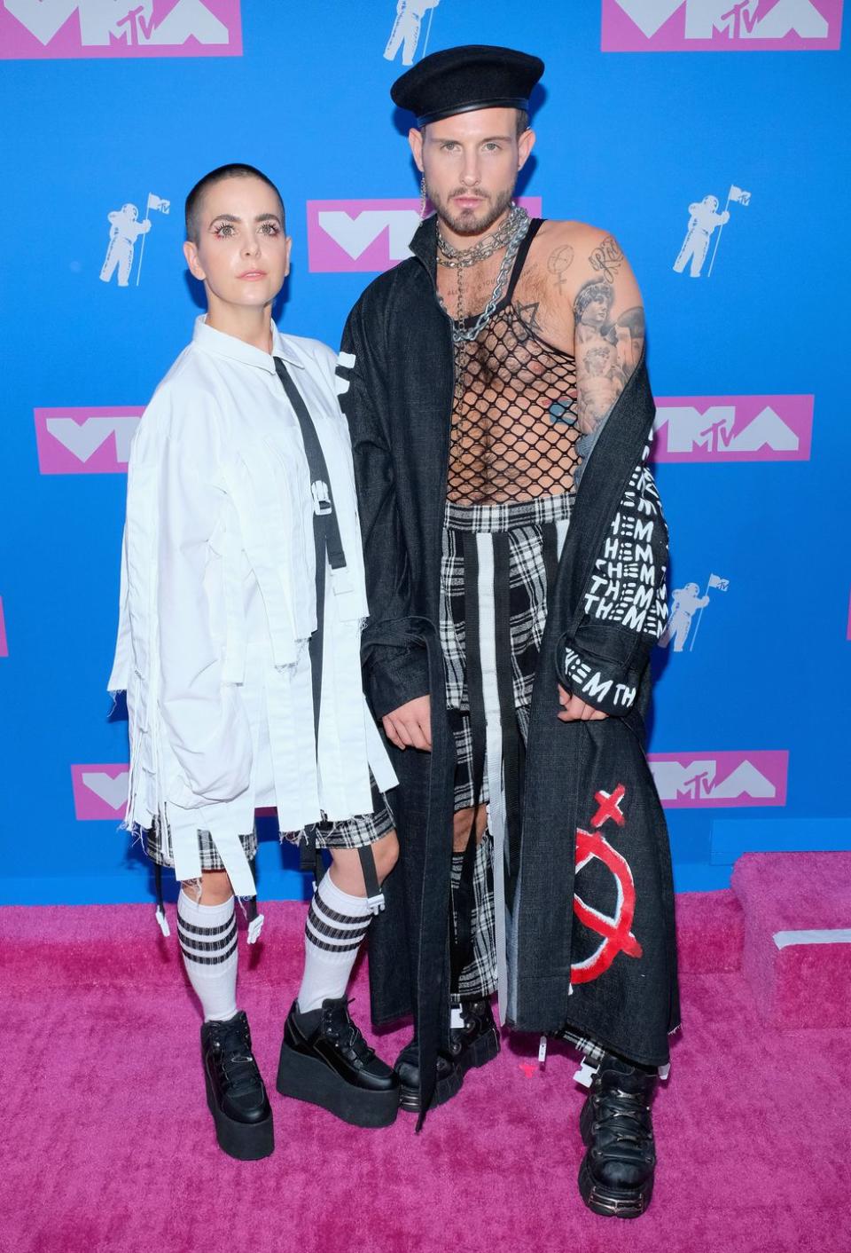 Bethany Meyers and Nico Tortorella, 2018