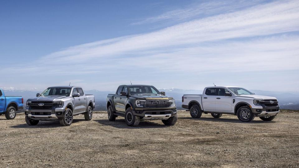 2024 ford ranger lineup