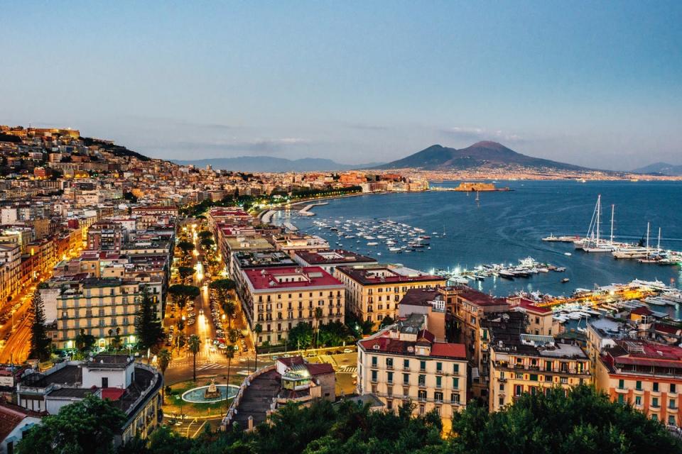 Naples welcomed around 1.1 million cruise passengers in 2022 (Getty Images)