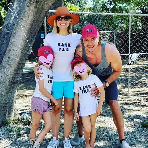 Kristen Bell/Instagram Kristen Bell and Dax Shepard with their two daughters
