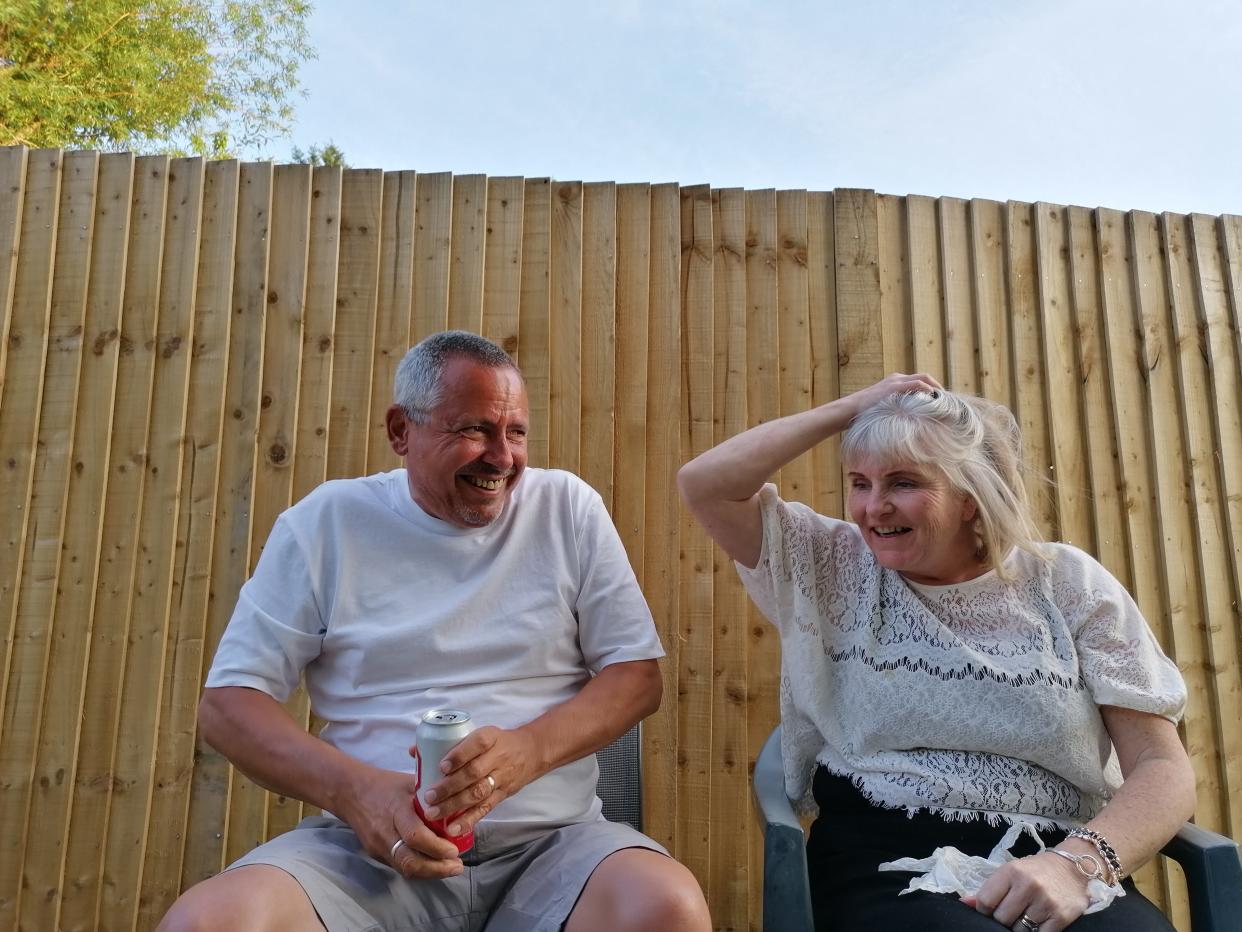 <p>‘He was always trying to make people around him happy and smile’: Ian Burman with his wife, Jacqui</p> (Jacqui Burman)