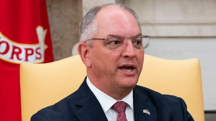 Louisiana Gov. Jon Bel Edwards, shown in the White House in 2020, vetoed legislation this week he said would have rolled back changes made to the state’s 2017 Justice Reinvestment Act. (Photo: Doug Mills/The New York Times/Pool/Getty Images)