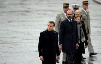 <a href="https://www.parismatch.com/Actu/Politique/11-novembre-Macron-inaugure-un-monument-aux-soldats-morts-en-operations-exterieures-1658210#xtor=AL-23" rel="nofollow noopener" target="_blank" data-ylk="slk:Retrouvez toutes les photos sur ParisMatch.com;elm:context_link;itc:0;sec:content-canvas" class="link ">Retrouvez toutes les photos sur ParisMatch.com</a>