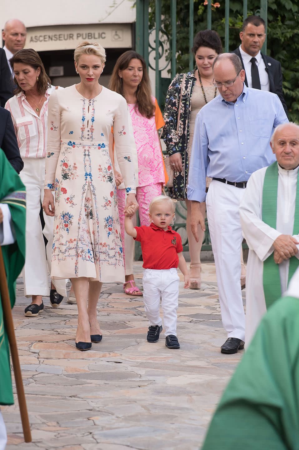 prince albert ii and princess charlene of monaco attend traditional'pique nique monegasque'