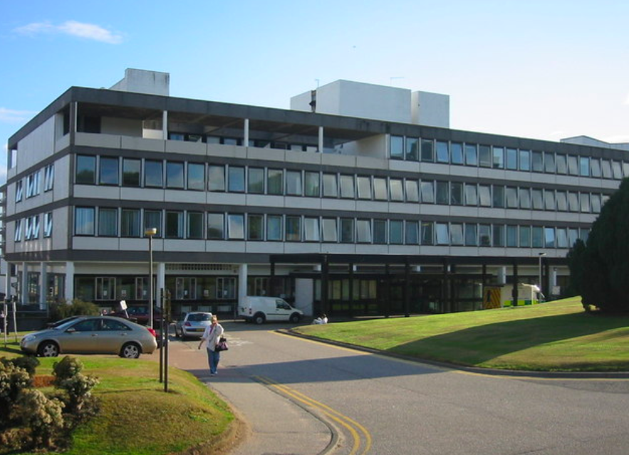 Aberdeen Royal Infirmary is also working under a code black status. (Wikipedia)