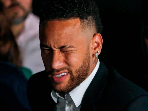 Neymar's lifestyle off the pitch and lack of application on it has clubs considering whether he is worth signing at all (AFP/Getty)