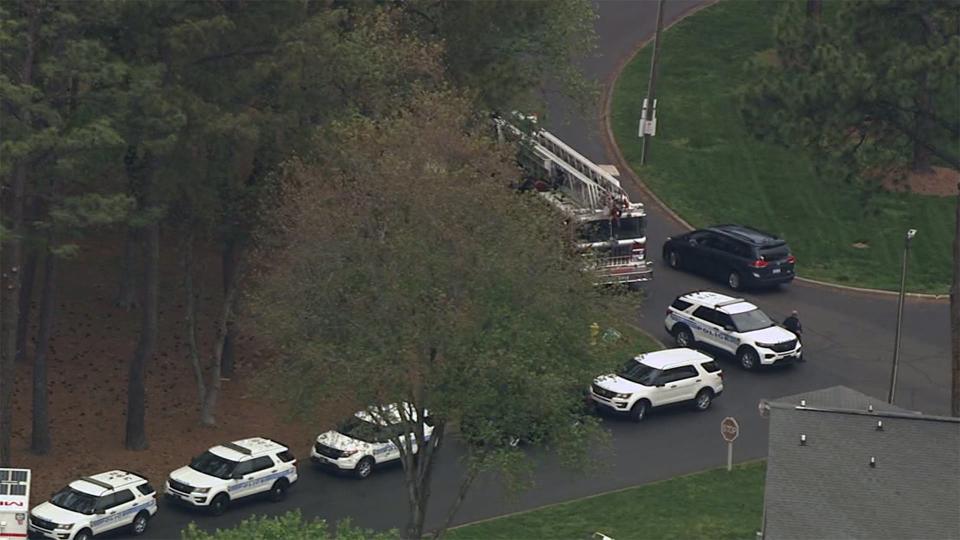 A police investigation was underway Wednesday morning at a south Charlotte apartment complex. Officers were on Arborgate Drive around 10:30 a.m.
