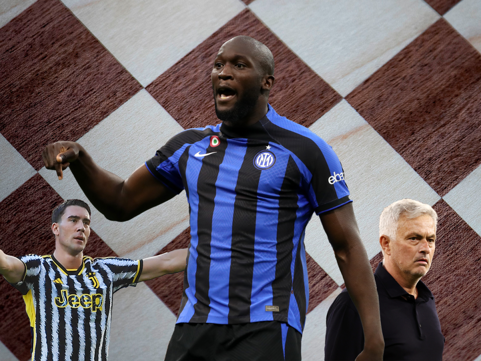 Dusan Vlahovic and Jose Mourinho were both central to Romelu Lukaku’s future  (Getty Images)