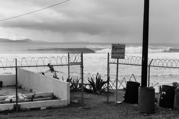 The New Year's Eve swells were massive and the Pacific Ocean was a treat to watch. Here’s another beachbreak doing its best Puerto Escondido impression.<p>Ryan "Chachi" Craig</p>