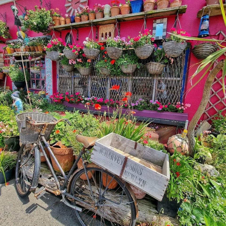 Un extérieur tout en couleurs