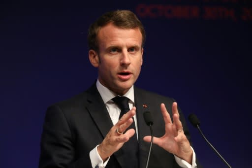 "What we are currently experiencing is the brain death of NATO," Macron told the Economist magazine in an interview