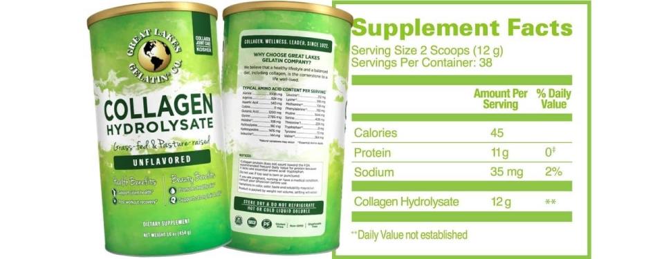 Great Lakes Gelatin Collagen Hydrolysate