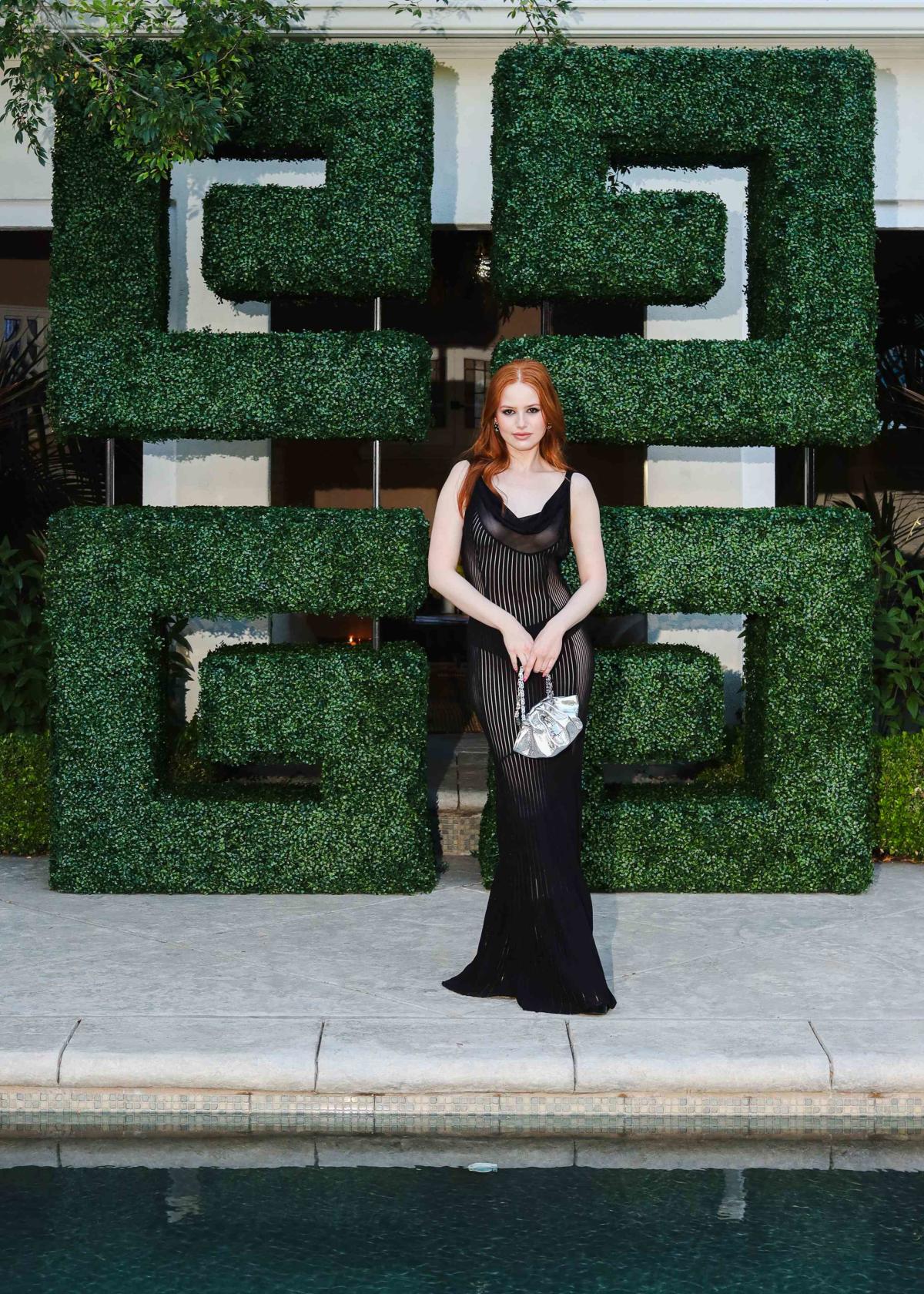 Madelaine Petsch’s Sheer LBD Is Giving Goth Mermaid