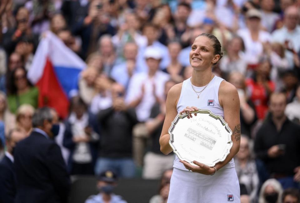 Wimbledon runner-up Karolina Pliskova is out of the Australian Open (Ben Solomon/AELTC) (PA Wire)