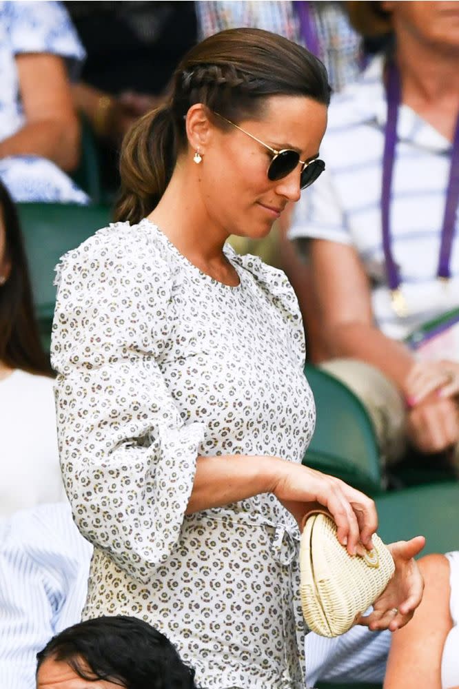 Pippa Middleton at Wimbledon on July 13, 2018