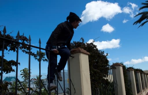 In order to reach the Spanish enclaves of Ceuta and Melilla, migrants must first scale the barbed wire fences which mark the only land borders between the EU and Africa