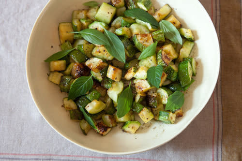 <strong>Get the <a href="http://food52.com/recipes/13894-zucchini-with-basil-mint-and-honey" target="_blank">Zucchini with Basil, Mint, and Honey recipe</a> by amanda via Food52</strong>