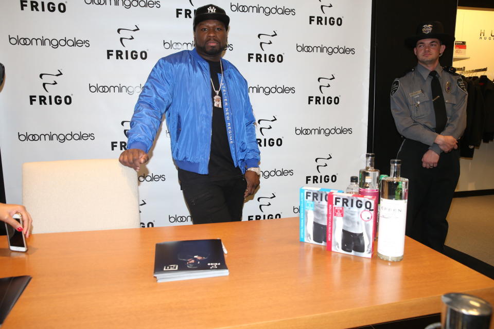 Curtis 50 Cent Jackson with FRIGO by RevolutionWear at the Bloomingdales King of Prussia