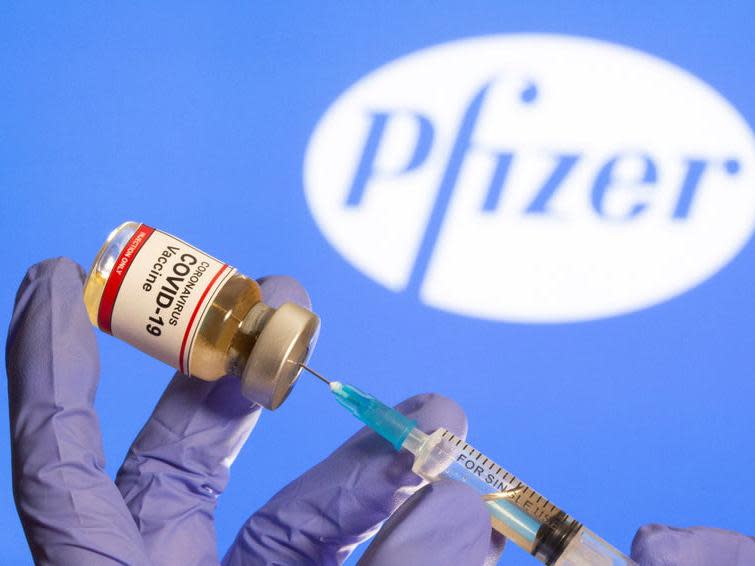 Pfizer has agreed to sell 10 million doses to the UK in the first instance (Reuters)