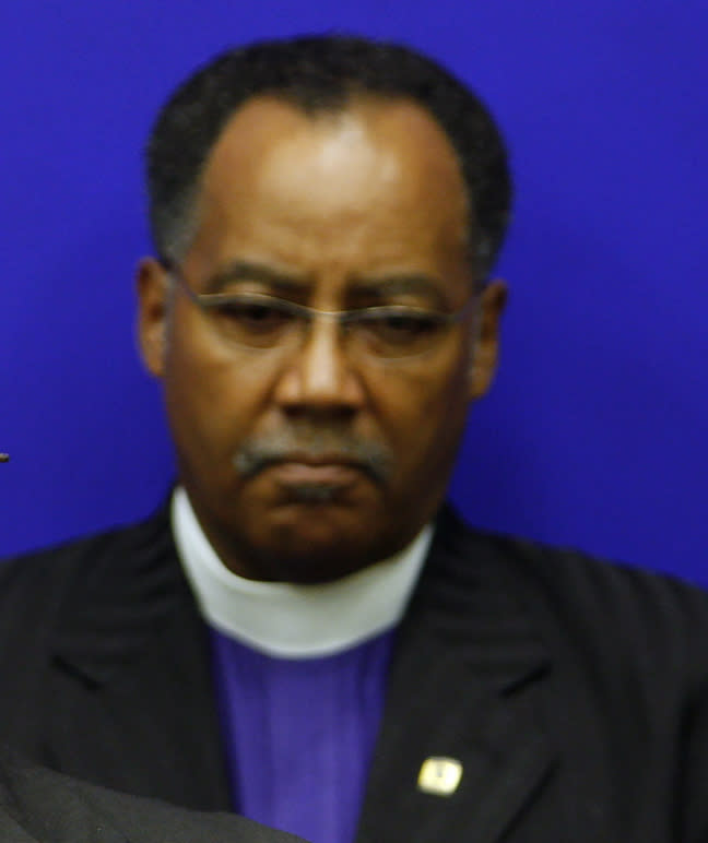 Bishop Gerald Glenn in 2008. (Bob Brown / Richmond Times-Dispatch via AP file)