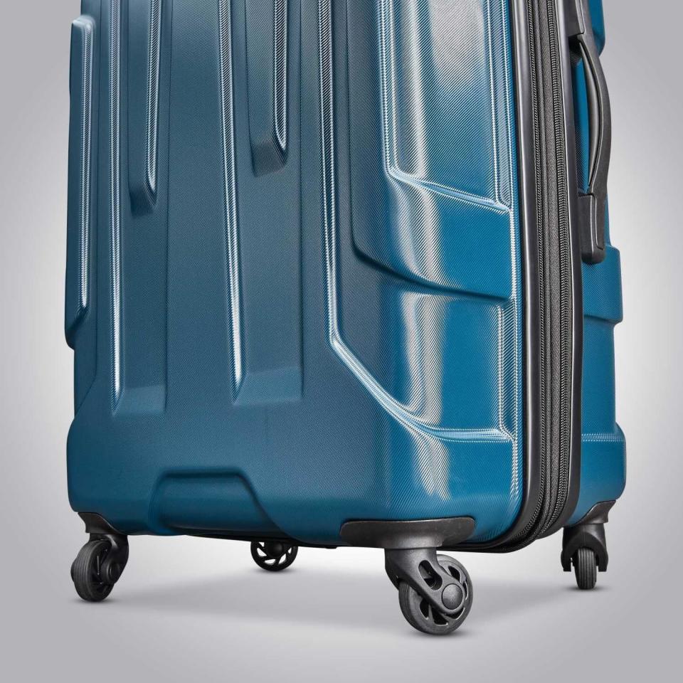 photo of Samsonite Centric Expandable Hardside Carry On Luggage with Spinner Wheels, 20 Inch, Teal