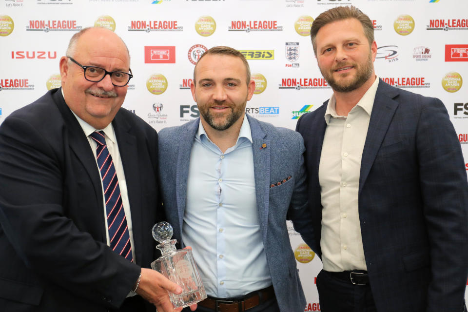 The FA Cup Run of the Year winners Bracknell Town