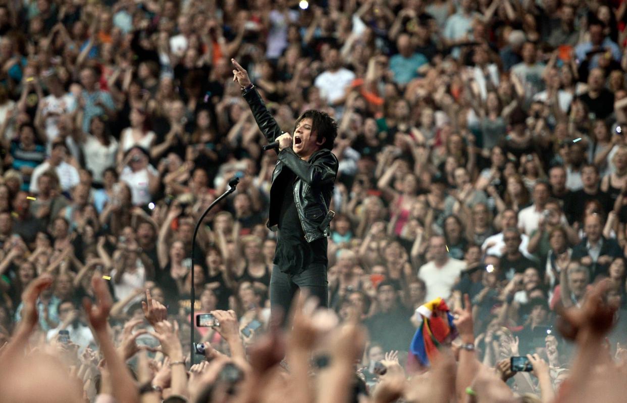 Un concert d'Indochine en 2014 - STEPHANE DE SAKUTIN - AFP