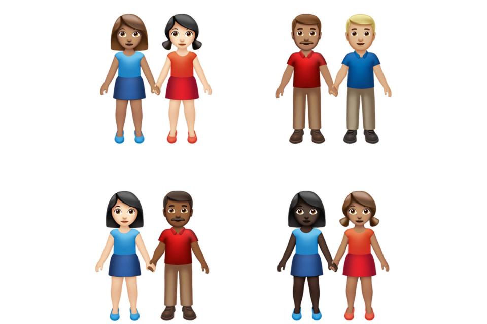 The new Apple emoji releases have an emphasis on diversity and inclusion (Apple)