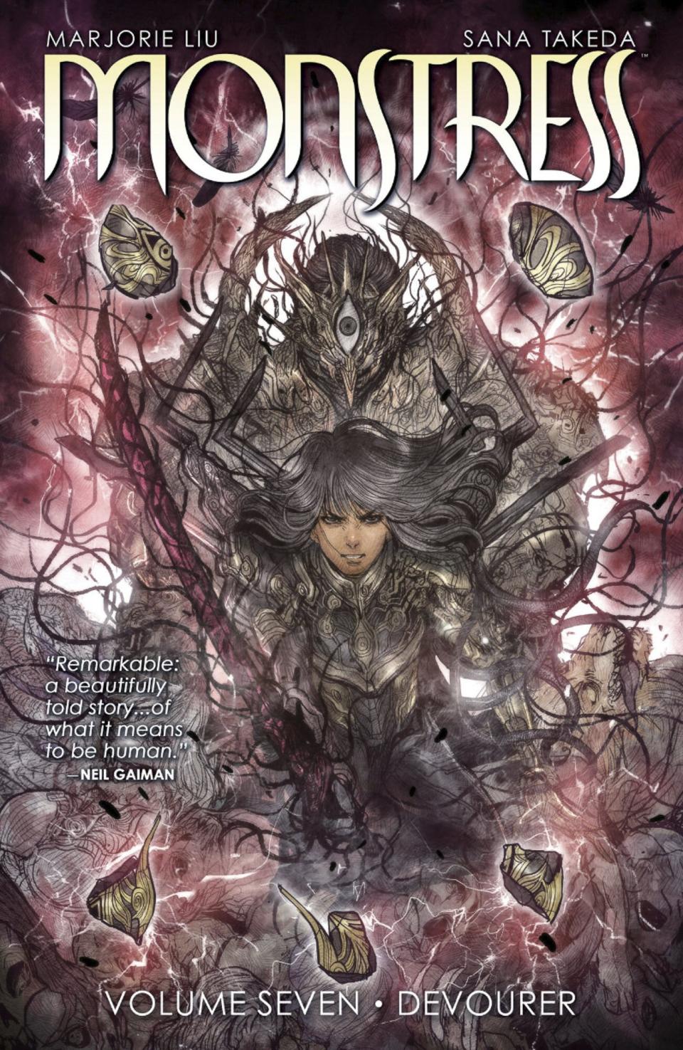 The cover for volume 7 of 'Monstress'