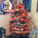 <p>Apparently, Amber Rose and Wiz Khalifa’s son, Sebastian, likes Halloween more than Christmas! The model-turned-TV-personality posted a pic of the 3-year-old’s tree, which is adorned with pumpkins, crime scene tape, and skeletons. “A Very Spooky Sebastian Christmas,” wrote Amber on Instagram. “#HalloweenIsEveryDayAtOurHouse Decorated by Sebastian and Mommy.” (Photo: <a rel="nofollow noopener" href="https://www.instagram.com/p/BONWAD9DxJX/" target="_blank" data-ylk="slk:Instagram;elm:context_link;itc:0;sec:content-canvas" class="link ">Instagram</a>) </p>