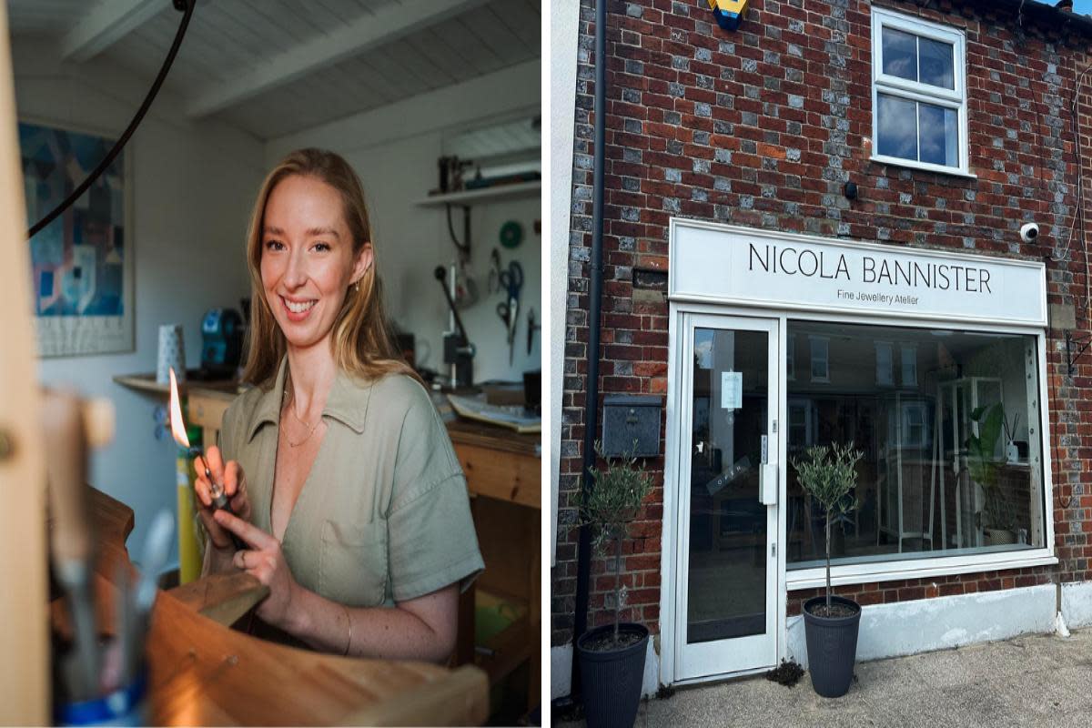 Meet the young woman opening a BRAND-NEW fine jewellery shop in Pangbourne <i>(Image: Rebecca Thompson)</i>