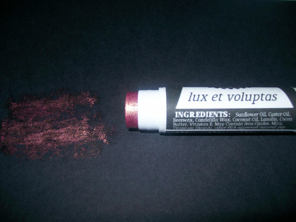 Portland Black Lipstick Company in Lux et Voluptas