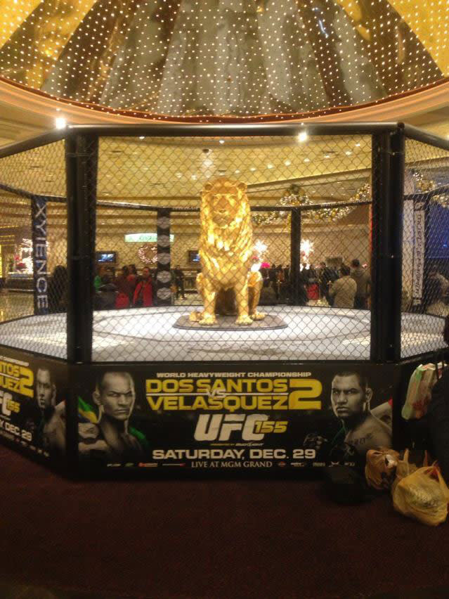 El MGM Grand Hotel está listo para UFC 155