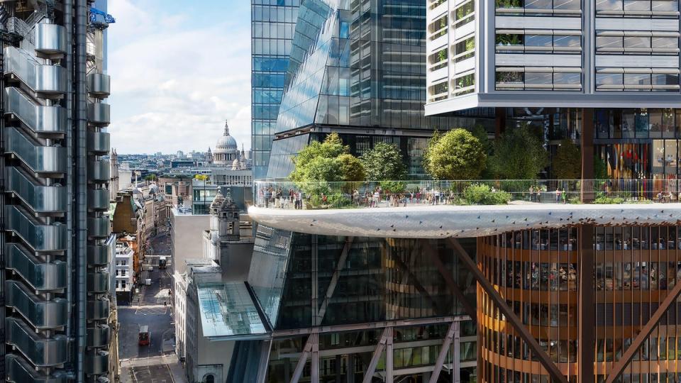 1 Undershaft is almost certain to get the green light from Corporation planners, along with as many as 11 other towers grinding through the planning system.  (Dbox for Eric Parry Architects)