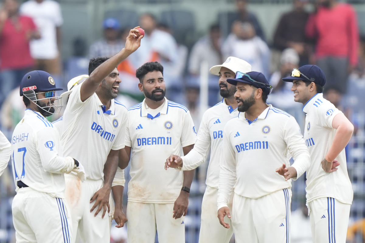 Ashwin’s six wickets leads India over Bangladesh in 1st test