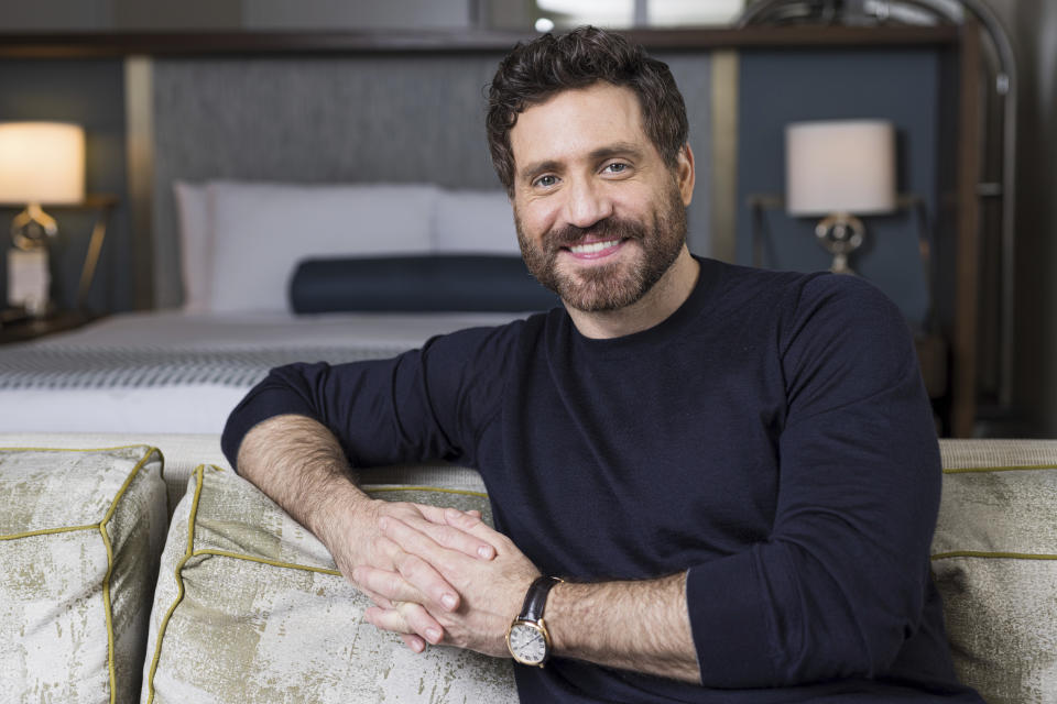 Actor Edgar Ramirez poses for a portrait to promote the television series "Florida Man" on Tuesday, April 11, 2023, at the London Hotel in West Hollywood, Calif. (Photo by Willy Sanjuan/Invision/AP)