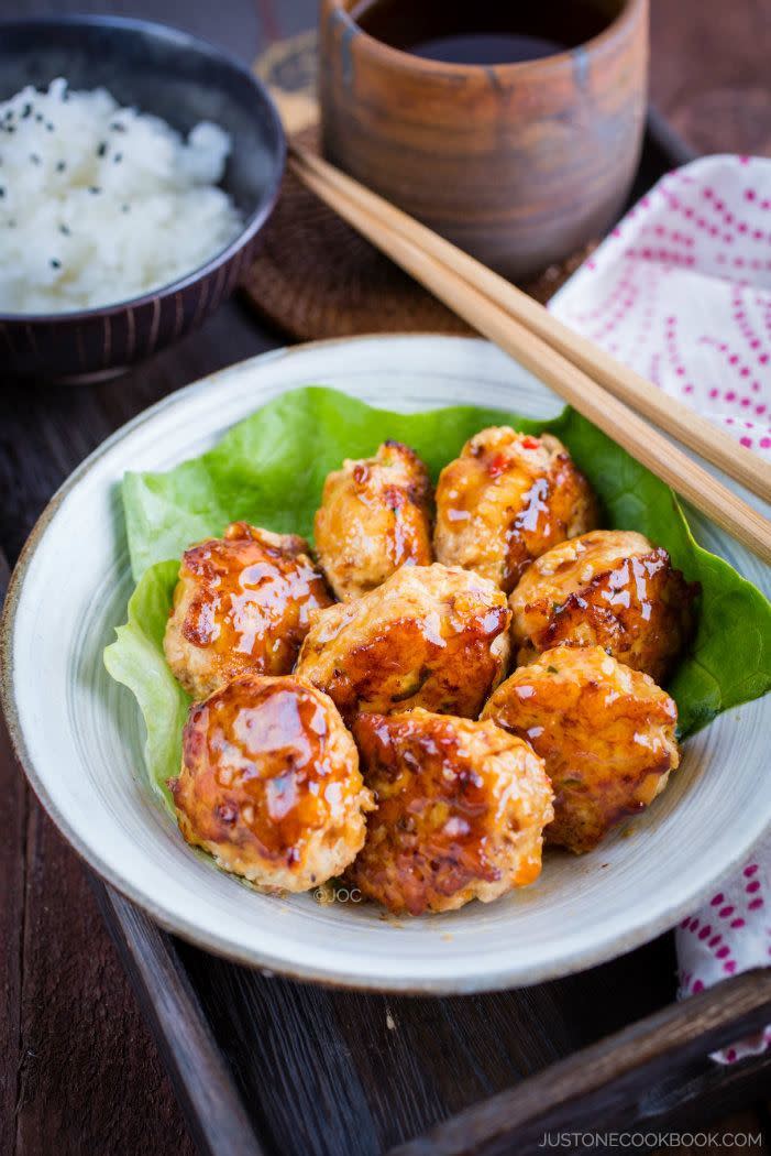 15. Teriyaki Chicken Meatballs