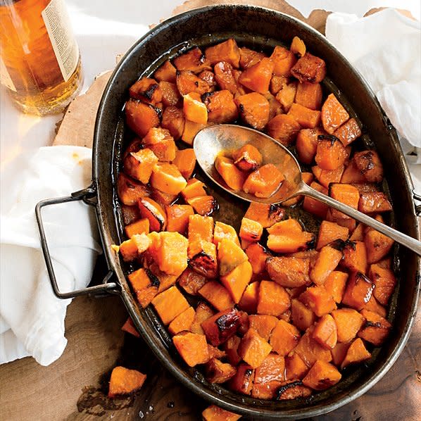 Candied Sweet Potatoes with Bourbon