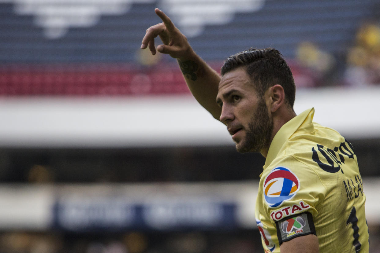 Miguel Layún consiguió dos campeonatos con América en 2013 y 2014 (Foto: Miguel Tovar/LatinContent via Getty Images)