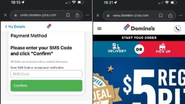 Phishing scam targets Domino s Pizza customers resulting in