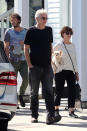 <p>The friendly exes reunited for lunch with their actor son, Jack Robbins, a couple of friends, and Sarandon’s pooch in Venice, Calif. The <i>Bull Durham</i> stars’s <a rel="nofollow" href="https://www.yahoo.com/celebrity/susan-sarandon-reveals-her-sexuality-000148768.html" data-ylk="slk:romance lasted;elm:context_link;itc:0;sec:content-canvas;outcm:mb_qualified_link;_E:mb_qualified_link;ct:story;" class="link  yahoo-link">romance lasted</a> from the time they met on that film until 2009. (Photo: Malibu Joe/BACKGRID) </p>