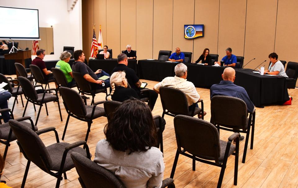 The Cocoa Beach City Commission conducted a special meeting Tuesday morning to declare a state of emergency before Hurricane Ian's arrival.