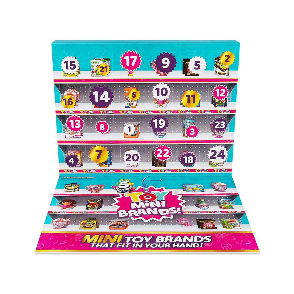 5 Surprise Toy Mini Brands advent calendar for kids