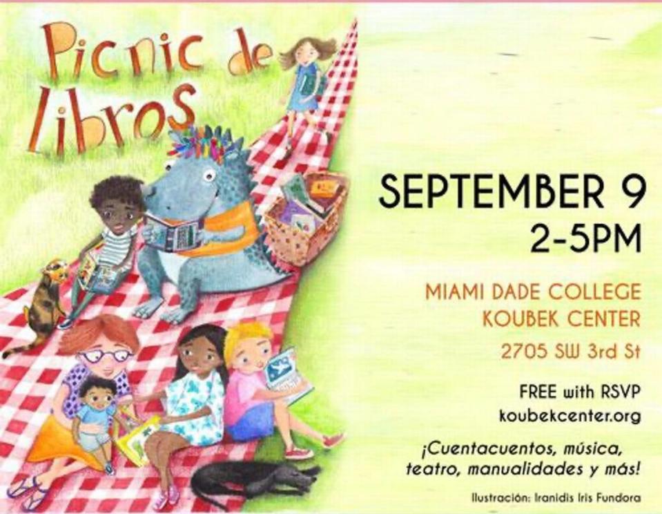 Koubek Center y Fundación Cuatrogatos presenta Picnic de libros.