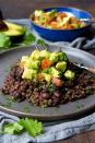 <p>Pinch some pennies with this one-hour meal you always have on-hand.</p><p>Get the recipe from <a href="https://www.cookincanuck.com/instant-pot-black-beans-rice-avocado-salsa/" rel="nofollow noopener" target="_blank" data-ylk="slk:Cookin Canuck;elm:context_link;itc:0;sec:content-canvas" class="link ">Cookin Canuck</a>.</p>