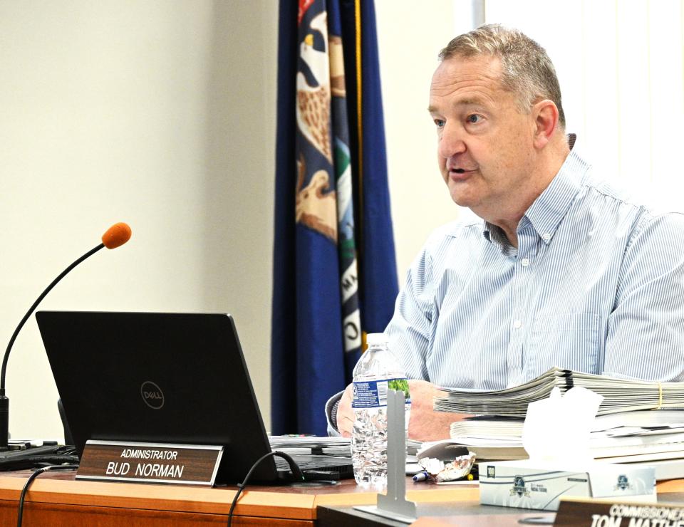 County Administrator Bud Norman announced his Dec. 31 retirement at Thursday's commission work session.