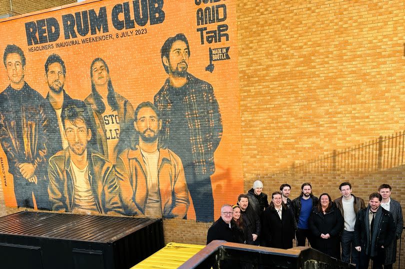 Red Rum Club mural at Salt and Tar in Bootle