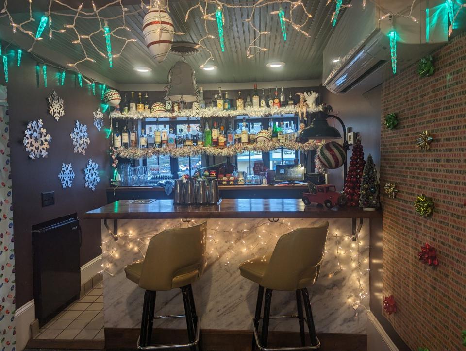 The Expat on South Lumpkin Street transformed into a Miracle pop-up bar until Dec. 30. Festive decor and drinks should be expected.