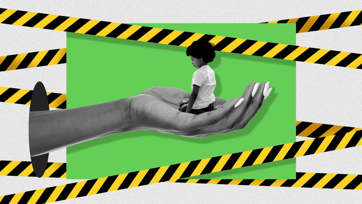 Recent headlines have parents wondering how to keep their kids safe — and how to discuss risks with them. (Image: Getty; illustration by Aida Amer)